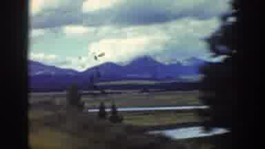 Wyoming USA (1939): Family Road Trip Through The Mountains In The Fall And A