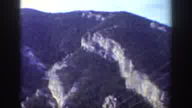Wyoming USA (1939): Camera Pans Across Mountains With Telephone Wires In