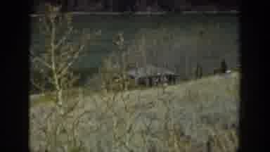Wyoming USA (1939): Grassland Area Is Covered With Reiver In A Perspective View