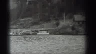 Washington USA (1940): The Ruins Of A Countryside Or Forest Maritime Doc
