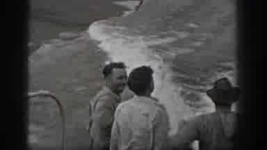 Washington USA (1940): One Ship Was Riding In The Water The Ship Was Very Large
