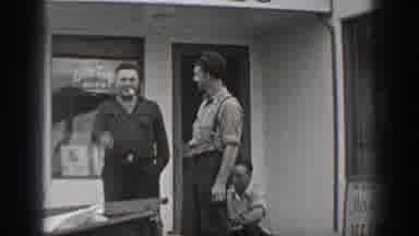 Washington USA (1940): Industrial Part Peoples Are Speaking Together