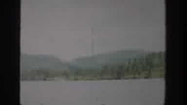 Washington USA (1940): Lake Surrounded By Pine Trees And Hills
