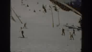 Washington USA (1940): One Person Is Doing Scatting In The Iceland To Go Fast