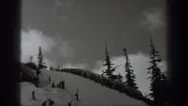 Washington USA (1940): Snow Ride In The Winter Season