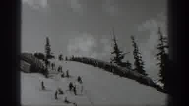 Washington USA (1940): The First Olympic Skier Caught On Camera