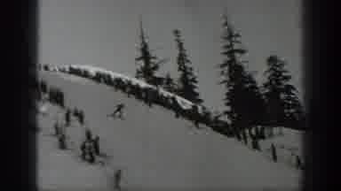 Washington USA (1940): Early Ski Jumping Before Technological Advances In The