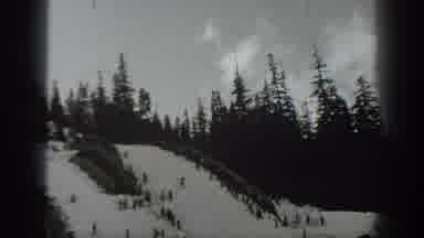 Washington USA (1940): One Man Was Skat On The Iceland