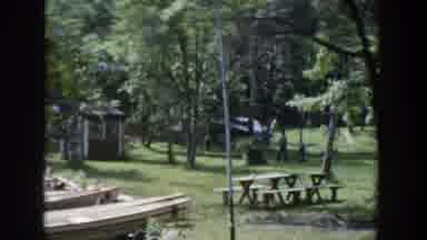 Wisconsin USA (1953): Recreation In The Park With Canoe Rides And Family