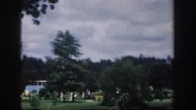 Wisconsin Dells Wisconsin USA (1954): View From A Moving Vehicle Of Some Sort Of