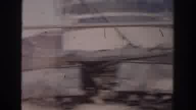 Grand Rapids Michigan USA (1956): A Train Passes By And Displays What Can Be Seen
