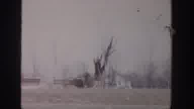 Grand Rapids Michigan USA (1956): One Girl Is Coming Out From The Newly