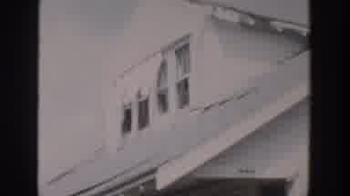 Grand Rapids Michigan USA (1956): Beautiful House With Breakdowns On Its Roof And