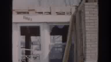 Grand Rapids Michigan USA (1956): Decaying Houses With Broken Windows