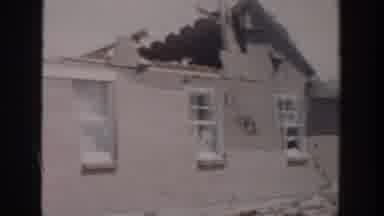 Grand Rapids Michigan USA (1956): The Devastation Caused By A Hurricane In Several
