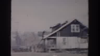 Grand Rapids Michigan USA (1956): Abandoned City With Haunted House And Fallen