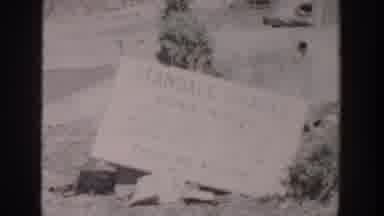 Grand Rapids Michigan USA (1956): Historical Video With Bush Holding Sign About