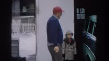 Michigan USA (1957): Guy Goes Food Shopping With Son And Needs Help With Groceries