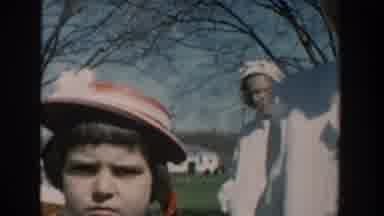 Michigan USA (1957): People Dressed Vintage Style Some Look Happy Some Don't