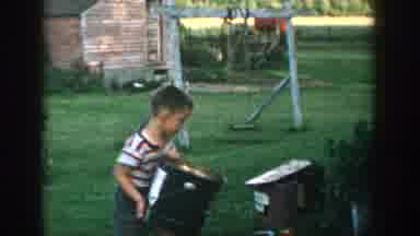 Michigan USA (1957): This Boy Doing Is In The Can Cleaning