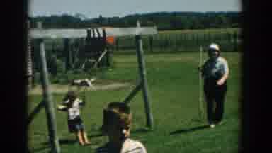 Michigan USA (1957): Old Footage Of Farmers In Rural America, Family Playing And