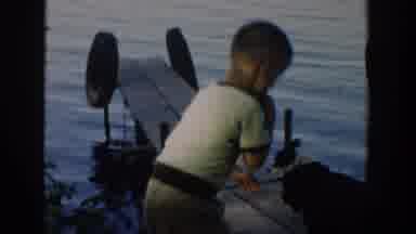 Wisconsin USA (1957): Boy Tries To Teach Dog