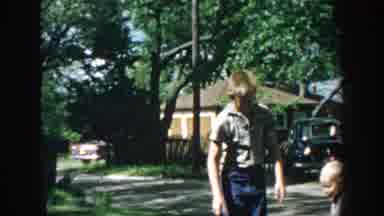 Wisconsin USA (1957): Happy Family And Brothers Enjoy Nature