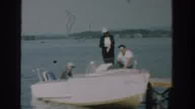 Wisconsin USA (1957): Taking The Boat Out For The Day With The Family