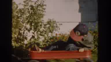 Michigan USA (1958): Play Time Hits A Bump On The Wagon With Brother And Sister