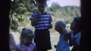 Michigan USA (1958): Family Having A Picnic