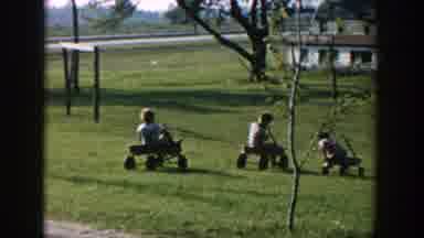 Michigan USA (1958): Children's Fun Is Impressive While A Young Girl Is Taken Away