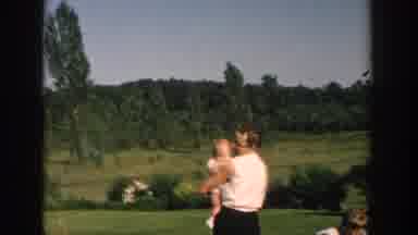 Michigan USA (1958): Family Using A Film Camera