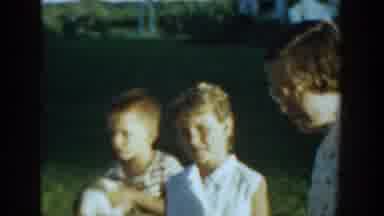 Michigan USA (1958): People Getting On A Fun Ride Having Fun Enjoying Their Time
