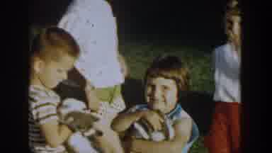 Michigan USA (1958): Playing With The Kittens