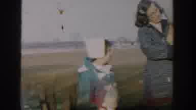 Michigan USA (1958): Babies Going For A Walk Outside In The Cold