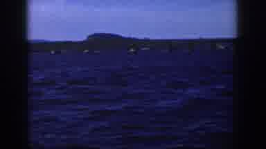 Wisconsin USA (1958): It Was About Sea One Ship Was Riding In The Water Ship Was