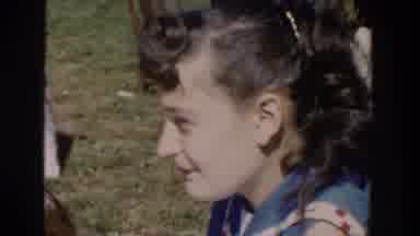 Wisconsin USA (1958): A Family Picnic In A Field Eating Good Pasta Salad