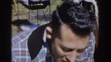 Wisconsin USA (1958): Group Of People Are Eating
