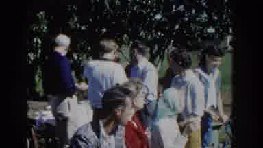 Wisconsin USA (1958): The White People Is Having Their Vacation With Their Kids