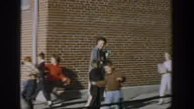 Wisconsin USA (1964): A Girl Take Her Baby Goto Somewhere And Talking Something