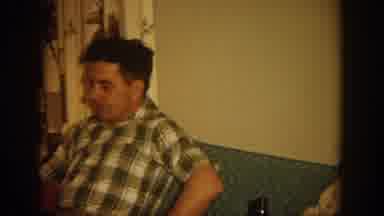 Wisconsin USA (1964): Family Reunion At Christmas Time In The Living Room Of The
