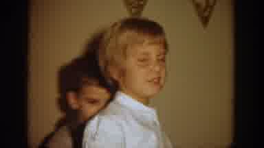 Wisconsin USA (1964): Old Film, Child Walks With Nice Beautiful Classy Dress