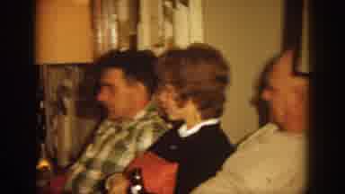 Wisconsin USA (1964): At The Church The People Were Sitting To Do A Prayer