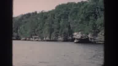 Wisconsin USA (1964): The Lake Around The Forest Was Beautiful And Mysterious