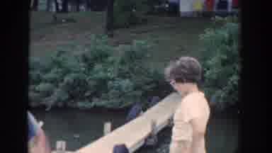 Wisconsin USA (1964): Kids In The Summertime Enjoying A Little Fishing On The Lake