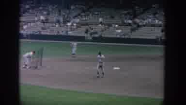 New York USA (1964): It Was About Cricket Auditorium Many Players Play A Cricket