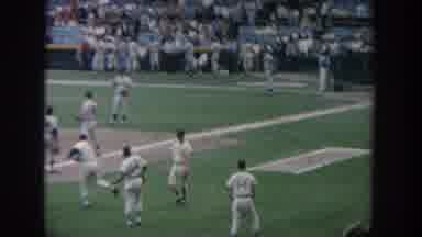 New York USA (1964): Baseball Players Are Practicing Their Pitching On A Baseball