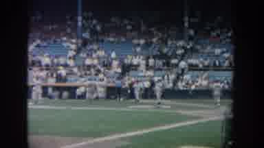New York USA (1964): Several Baseball Players Are Standing On The Field Waiting To