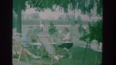 New York USA (1964): The Peoples Are All Talking And Enjoying In The Park