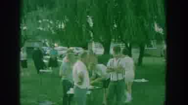 New York USA (1964): People Enjoying Time With Their Family At The Park